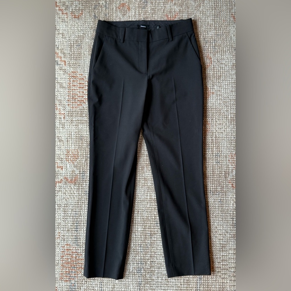 Theory Treeca Pant in Black